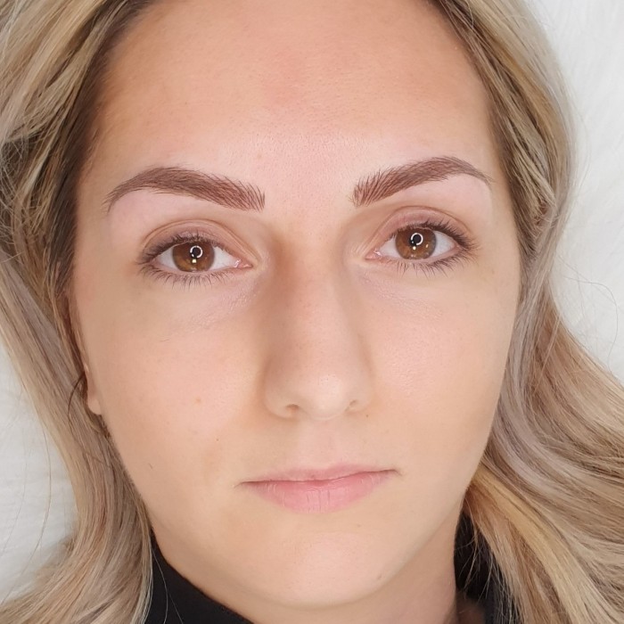 Augenbrauen Microblading