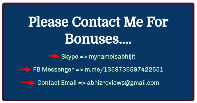 Claim Bonus