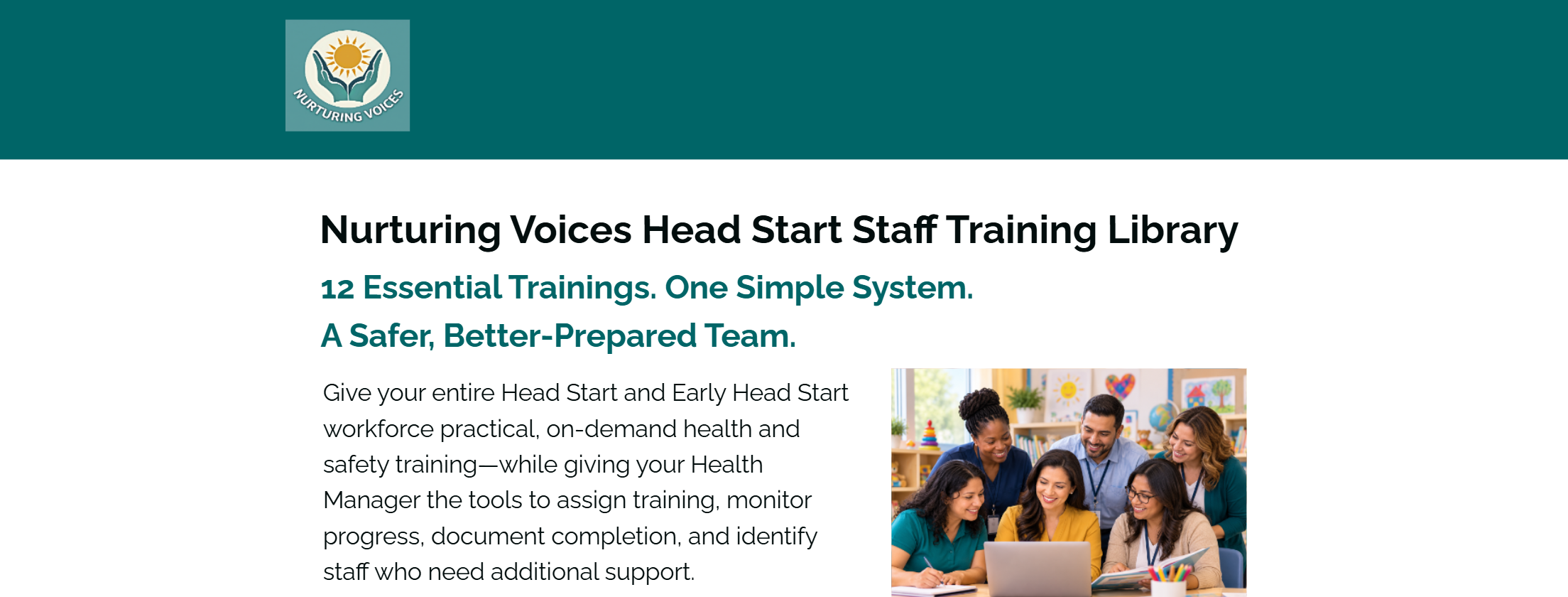 Staff Training Library | Nurturing Voices LLC